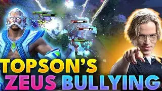 TOPSON Zeus should be banned in TI - Insane Built - Dota 2