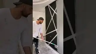 Painting and decoratingThe method of covering the wall with black TaqleemThe communication
