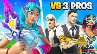 Can 3 FORTNITE Pros Hunt A FNCS CHAMPION?