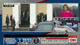 Inaugural Trump - Live CNN [HD]