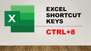 Microsoft Excel Shortcut Keys | Why Ctrl+8 Is a Must-Know!