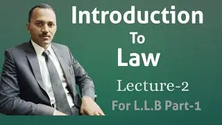 Introduction to Law | Lecture-2 | Etymology and Meaning of Word Law | By Advocate Arjun