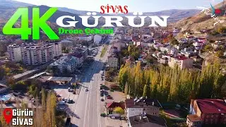 Gürün / SİVAS - Havadan 4K Drone Çekimi / 12.11.22