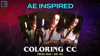 Ae Inspired Top 10 Best Colouring CC Pack ⚡ | Top 10 Colouring CC Preset Pack + XML | Alight Motion