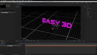 Bonus Feature: After Effects 2021 Updated 3D Tools Layout Quick Overview AE100T
