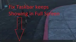 Windows 10 - Quickly fix Taskbar keeps showing in Borderless mode in games | Fix Taskbar bug