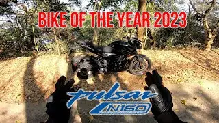 Vlogging with Bajaj Pulsar N160 | Bike of the year 2023