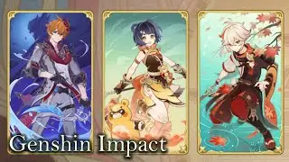 International team, OP in TCG TOO? (Tartaglia, Xianging, Kazuha)| TCG Genshin Impact