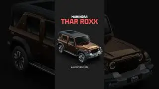 New Mahindra Thar Roxx Color Options 👌