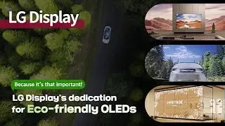 The sophistication of premium displays – eco-friendly technology for the future of customers!