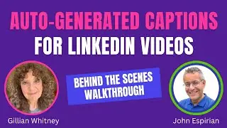 LinkedIn's Auto-Generated Captions for Videos