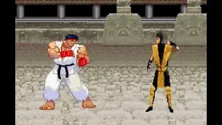 Mortal Kombat vs Street Fighter Teaser Trailer
