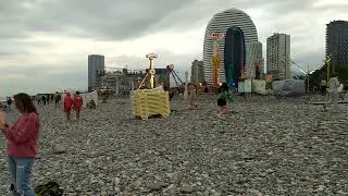 22.06.2023 Вечерний пляж Батуми 🌅🌊