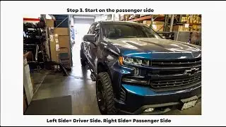 E1 Electronic Running Board Installation - Chevy Silverado / GMC Sierra