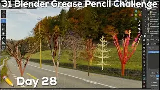 31 Days of Blender Grease Pencil Challenges - Day 28: Lighting with HDRI
