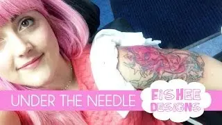 Daily Vlog // Getting My Mermaid Tattoo Coloured At Scribe Tattoo in Pokesdown