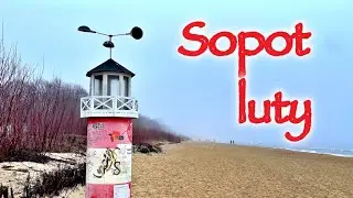 Plaża w Sopocie w lutym - a czemu nie ?