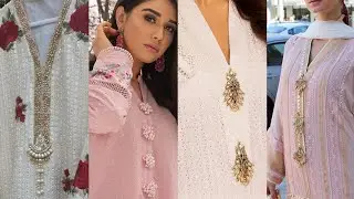 Stylish & Latest Fancy Button Kurta Neck Designs || Beautiful Kurta Designs With Fancy Buttons