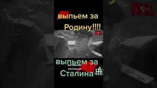 Выпьем за Родину, выпьем за Сталина...