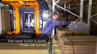 Nový regálový vozík MX-X do veľmi úzkych uličiek ( Man-up)