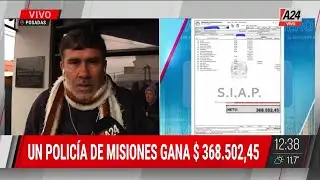 🔴 RECLAMO SALARIAL EN MISIONES: el sueldo de un policía roza la canasta de indigencia