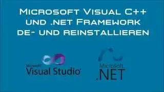 [P] Microsoft Visual C++ und .net Framework