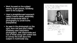 Art180 Multimodal Presentation of Jim Goldberg by Rocky Li