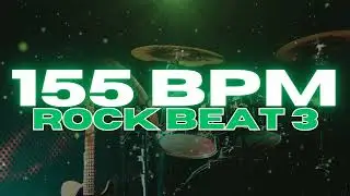 155 BPM - Rock Drum Beat - Loop 3