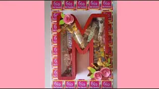 como hacer una caja en forma de letra 