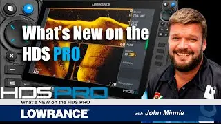 What is New on the HDS PRO with John Minnie @LowranceSouthAfrica
