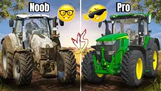 Noob vs Pro Player In Fs16 | Fs16 Multiplayer | Timelapse |