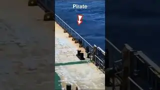 What happened if pirate board the ship? 😱 #shorts
