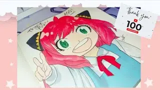 Spy x Family Anya Forger Drawing Step by Step