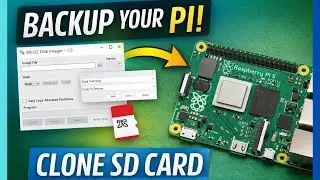 How to Backup a Raspberry Pi SD Card (Win32 Disk Imager + SD Card Copier) | 2026