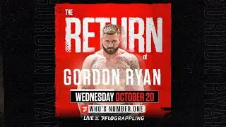 Gordon Ryan: The Return of the King to WNO on October 20