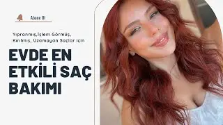 Az Ürünle Evde En Etkili Saç Bakımı | Olaplex N.3 Uygulama #saçbakımı #olaplex