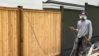 Paint your Fence this easy way