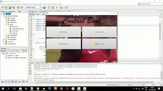 Combining Modules in JavaFX FXML  # Contact Book Application #Step 7