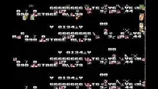 Gyruss (NES) - Unique Glitch Bosses
