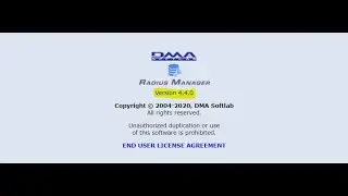 DMA Radius Manager Latest version 4.9.0 | Free installation and configuration.