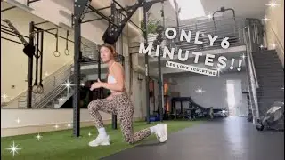 6 Min Leg Love USING JUST YOUR BODYWEIGHT!
