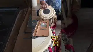 How to tune Tabla #music #tabla #tablatutorials #tablaclasses