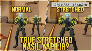 RAKİP BÜYÜYOR? VALORANT TRUE STRETCHED NASIL YAPILIR? (Programsız)
