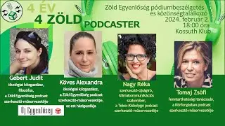 4 év - 4 zöld podcaster: Van értelme ma Magyarországon zöldeket beszélni?