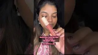 Rom&nd zero velvet tint - 16 BURNY NUDE, on NC40 bareskin 