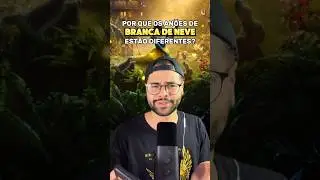 Os anões de BRANCA DE NEVE estão estranhos? #shorts