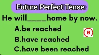 Future Perfect Tense Quiz|Tense Quiz|Can you score 10/10?