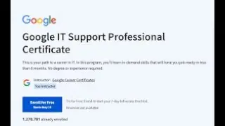 Why Google's IT support Fundamental Certificate program