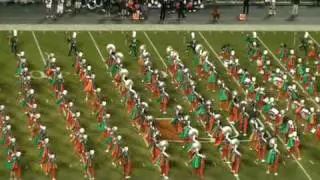 Miami Hurricanes Host FAMU and the Marching 100 Band! 2009