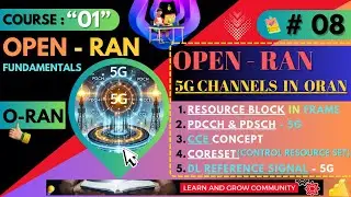 Session 8: Understanding PDCCH, CCE, and Coresets in 5G | Open RAN Fundamentals